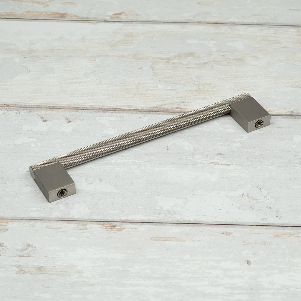 Handle & Home Knurled Brushed Nickel Boss Handle 160mm Image 5