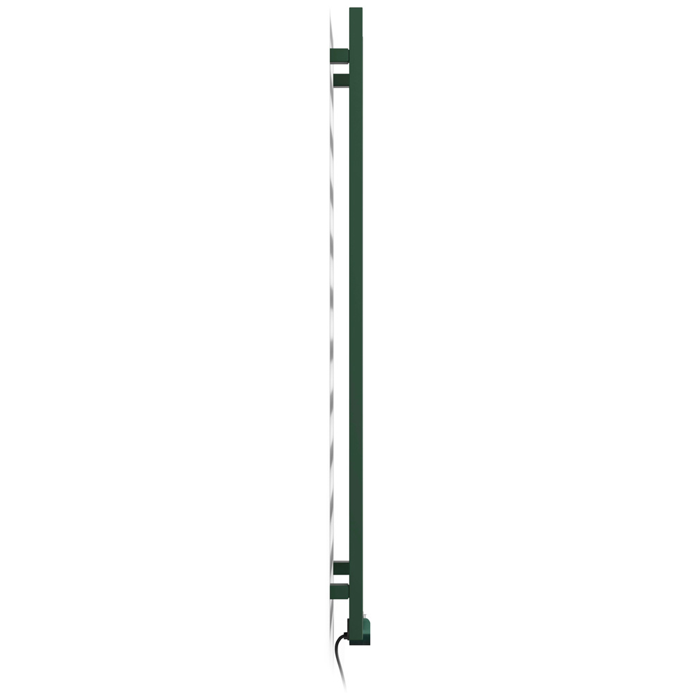 Terma Vivo Matt Green Electric Towel Rail with VEO Element Controller 1390 x 300mm Image 4