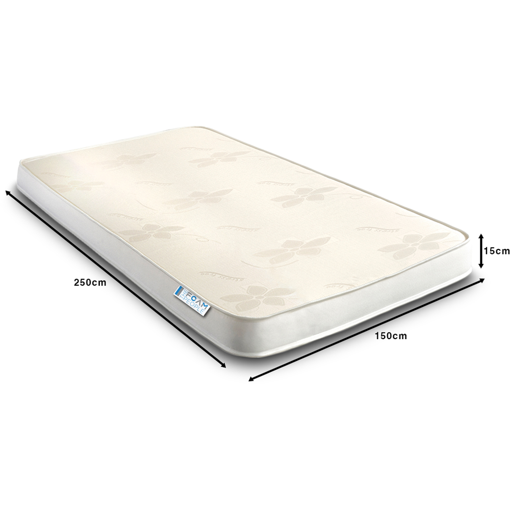 The Foam People King Size All Reflex Foam Firm Mattress with Stress Free Top Panel Image 5