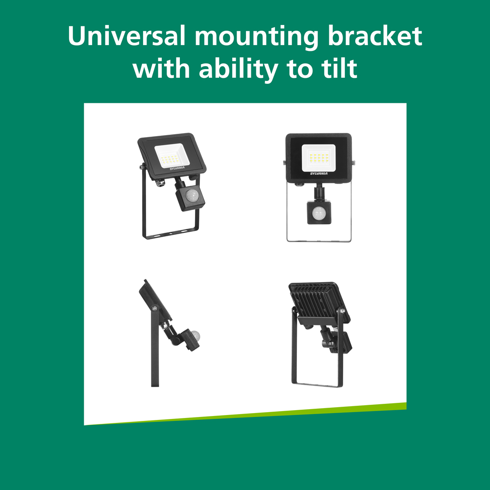 Sylvania SylFlood Black 10.5W LED Outdoor Floodlight Image 7