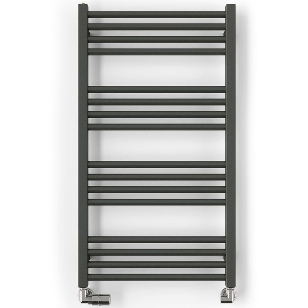 Terma Fiona 1323BTU Sparkling Grey Heated Towel Rail 900 x 500mm Image 4