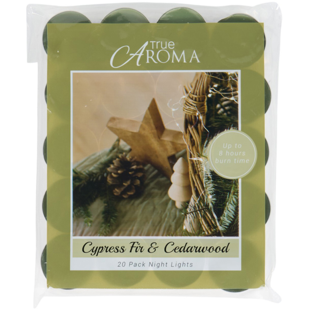 Pack of 20 Fir or Cookie Tealights Image 2