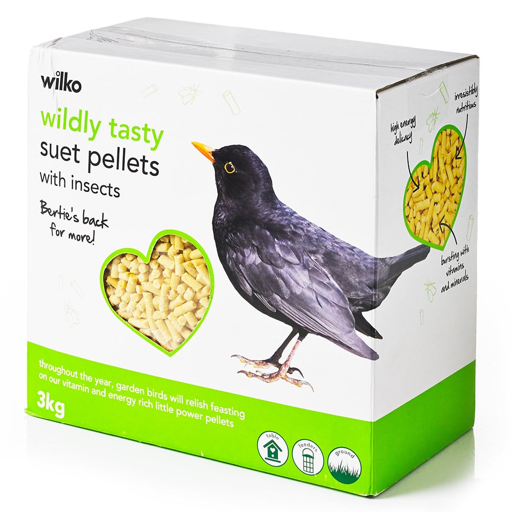 Wilko Wild Bird Suet Pellets with Insects 3kg Image 5
