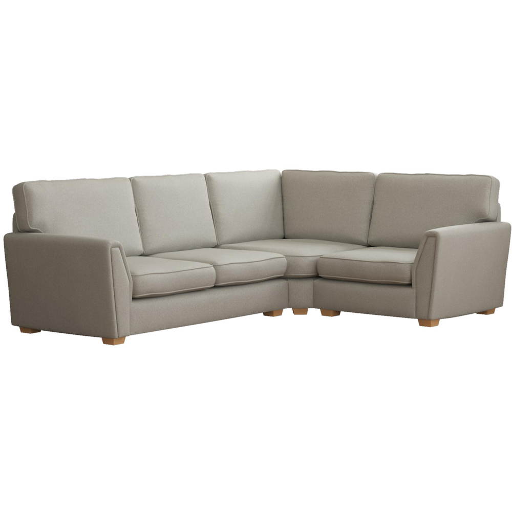 Wendleberry 3 Seater Venice Mink Fixed Back Right Hand Corner Sofa Image 2