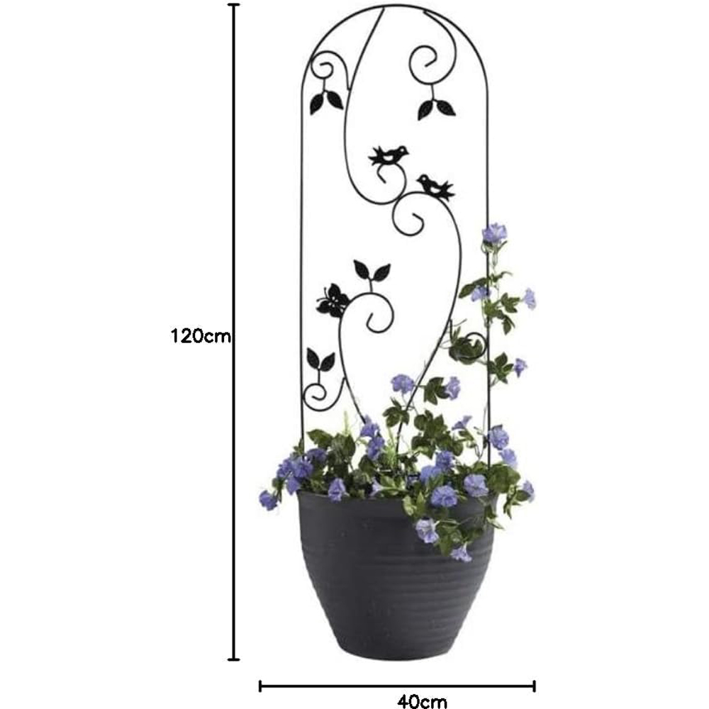 Garden Gear Bird Metal Plant Support 1.2m 3 Pack Image 5