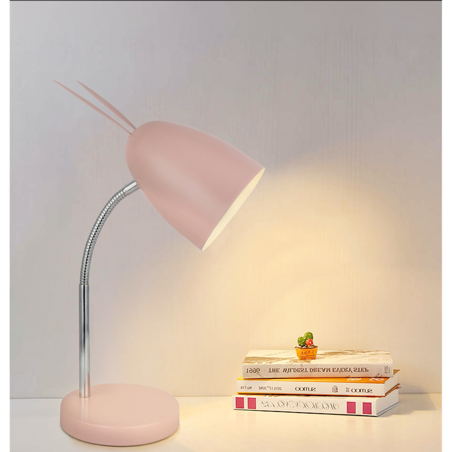 Pink Bunny Desk Lamp Image 3
