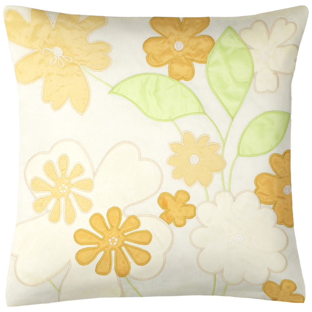 Intimates Hannah Cream Filled Cushion 43 x 43cm 2 Pack Image 1