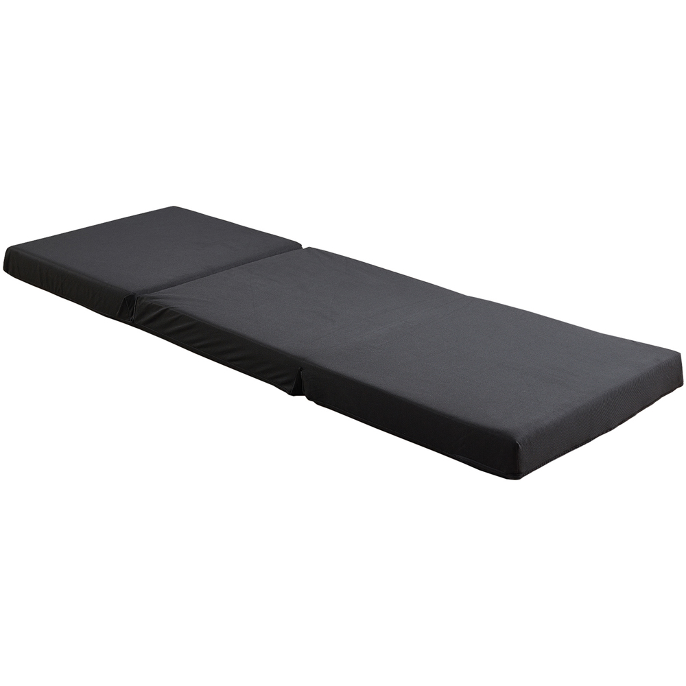 Visco Therapy Kids Black Folding Futon Z Bed Mattress Image 3