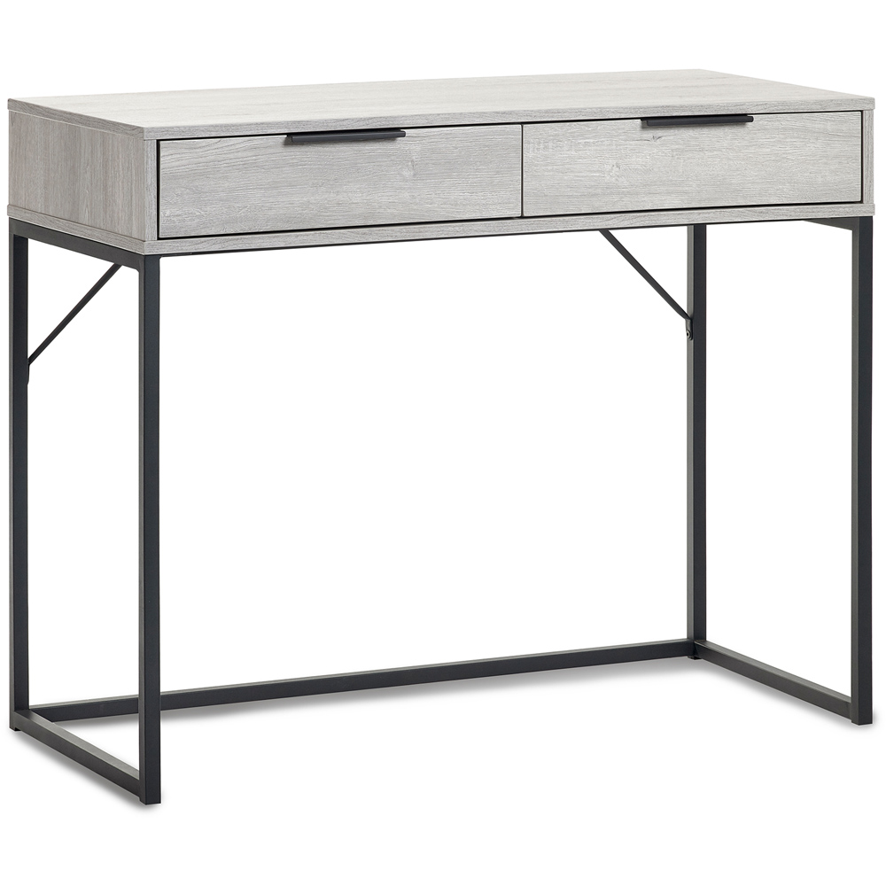 Julian Bowen Bali 2 Drawer Grey Oak Dressing Table Image 2