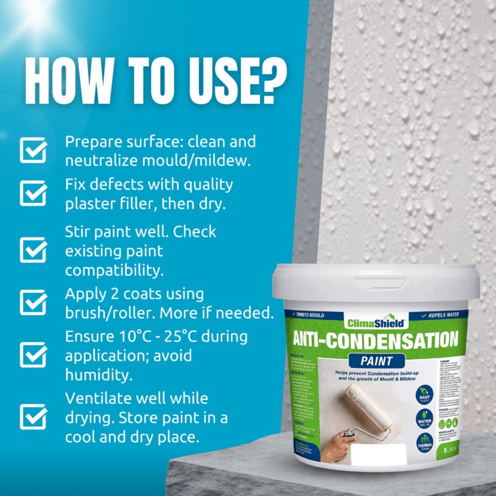 SmartSeal Mountain Stone Anti-Condensation Paint 5L Image 5