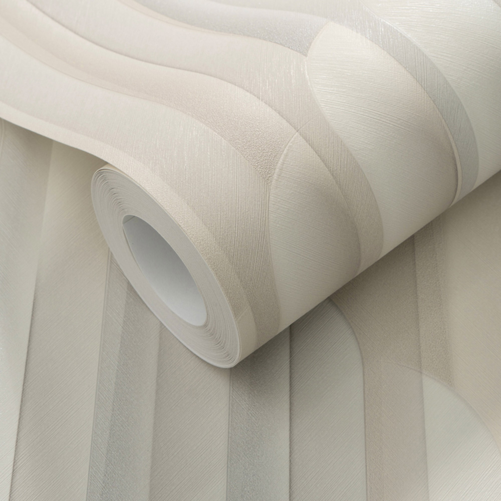 Erismann Elysium Cascade Light Grey Wallpaper Image 2
