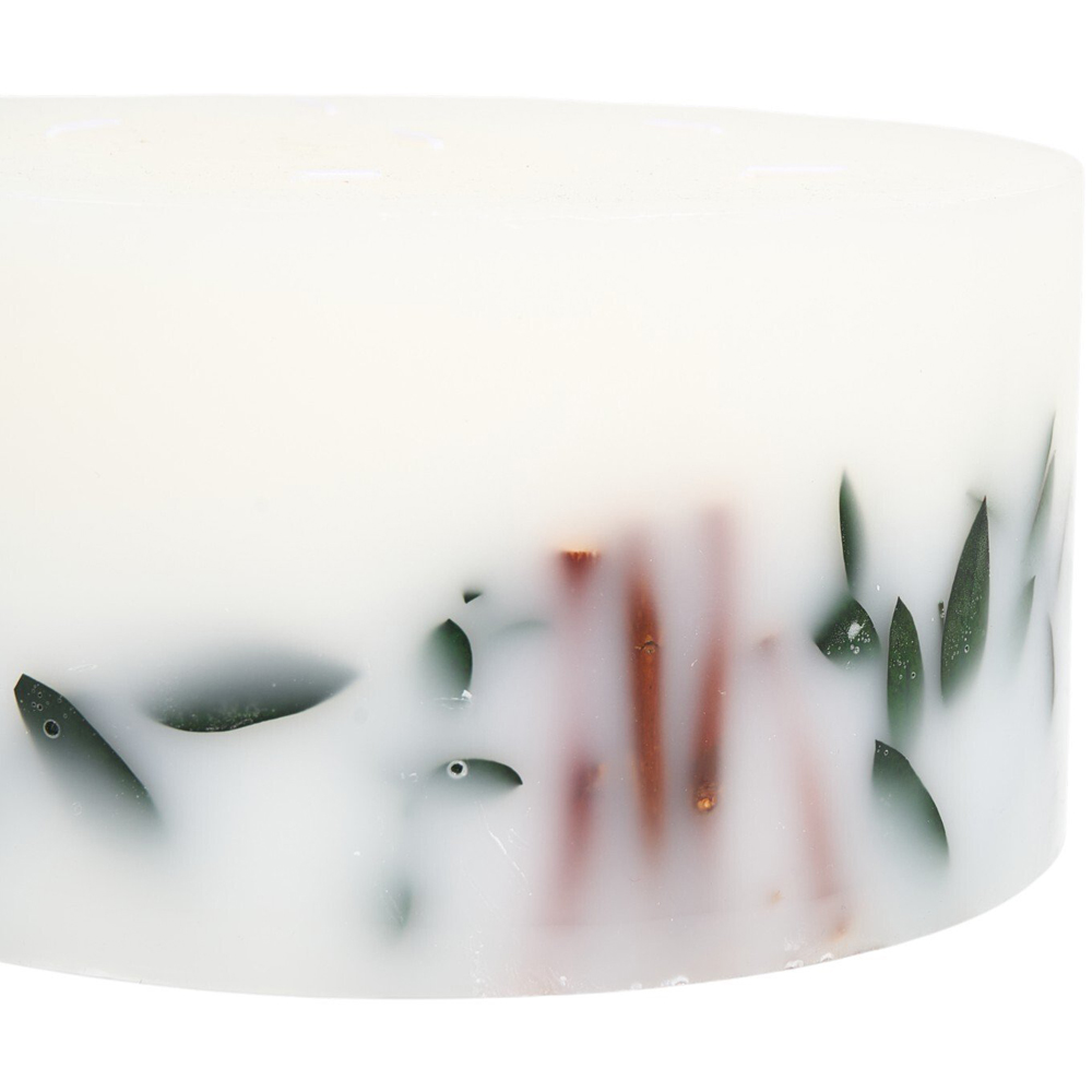 Spruce and Cedar XL Botanical Candle White Image 3