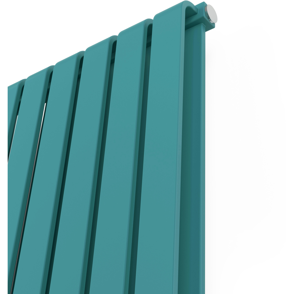 Terma Warp Room 3870 BTU Matt Teal Radiator 1800 x 395mm Image 5