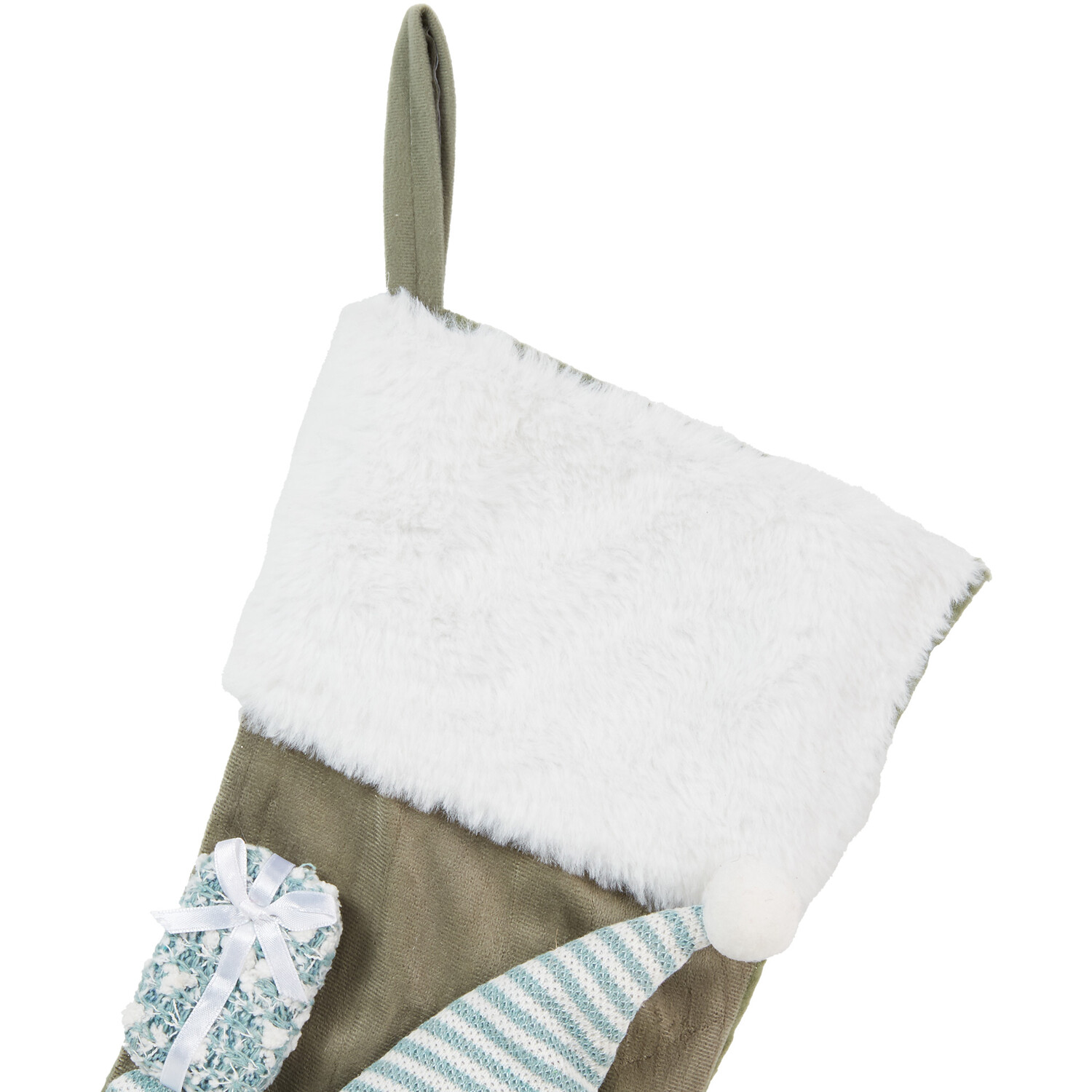 3D Snowman Stocking Image 3