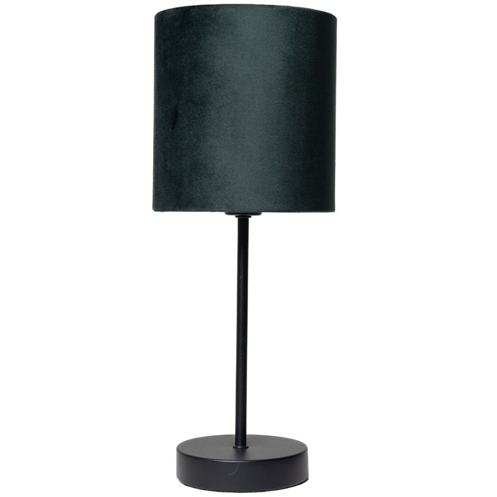 Kliving Hove Green Shade Black Table Lamp Image 1