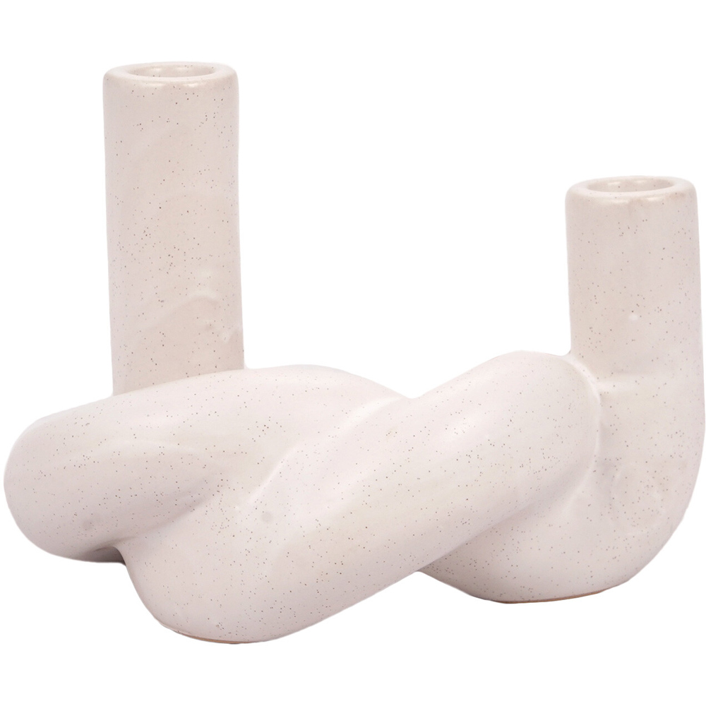 Single Knot Taper Candle Holder in Assorted styles Image 2