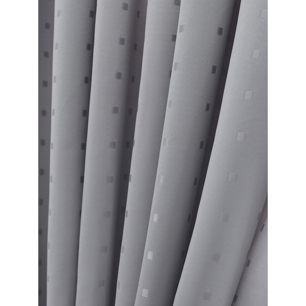 Alan Symonds Madison Silver Ring Top Curtain 168 x 229cm Image 7