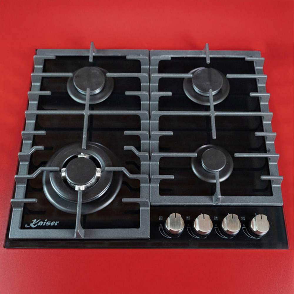 Kaiser Grand Chef Black Glass Turbo Gas Hob Image 2
