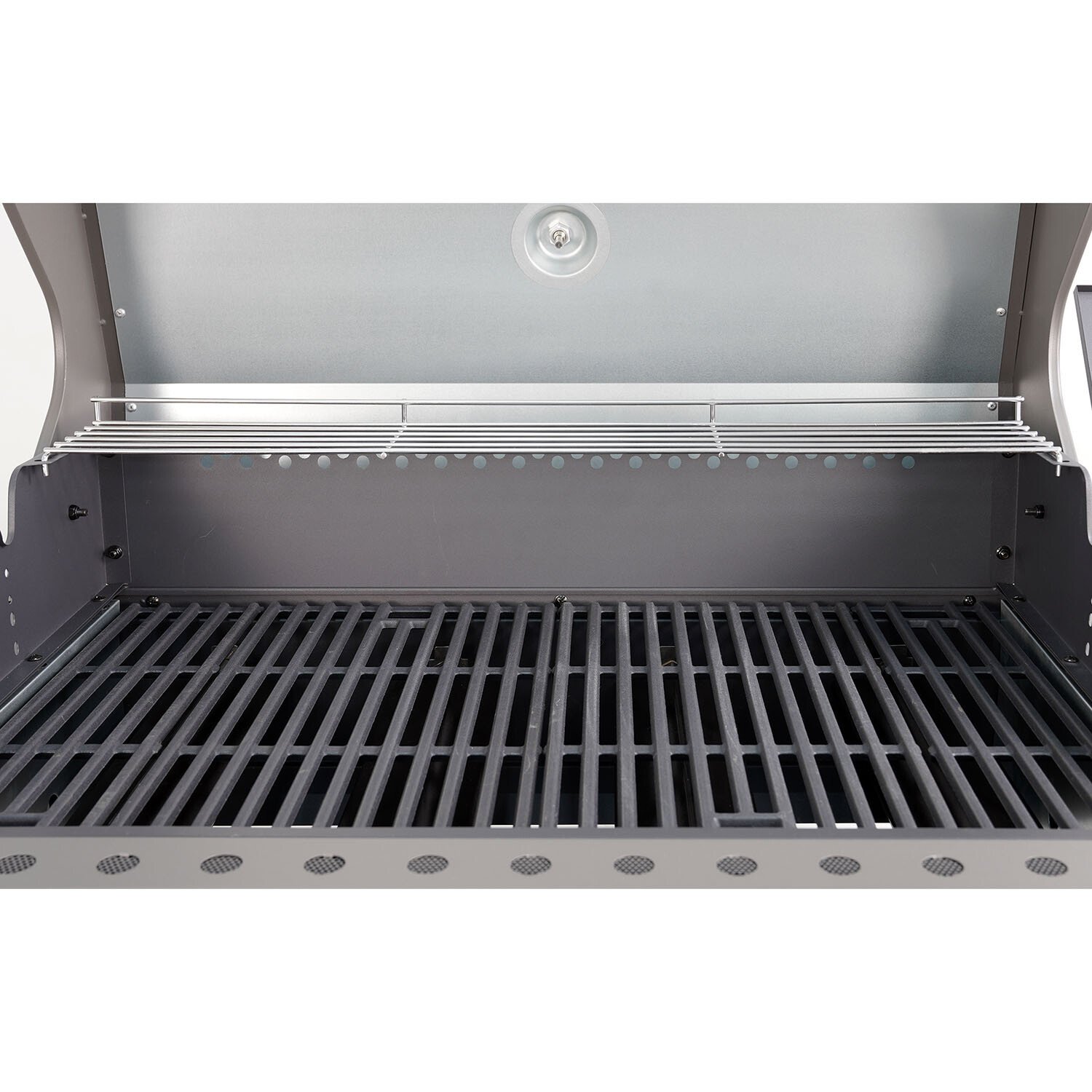 Cubal 4 Burner Gas BBQ with Side Burner - Black Image 4