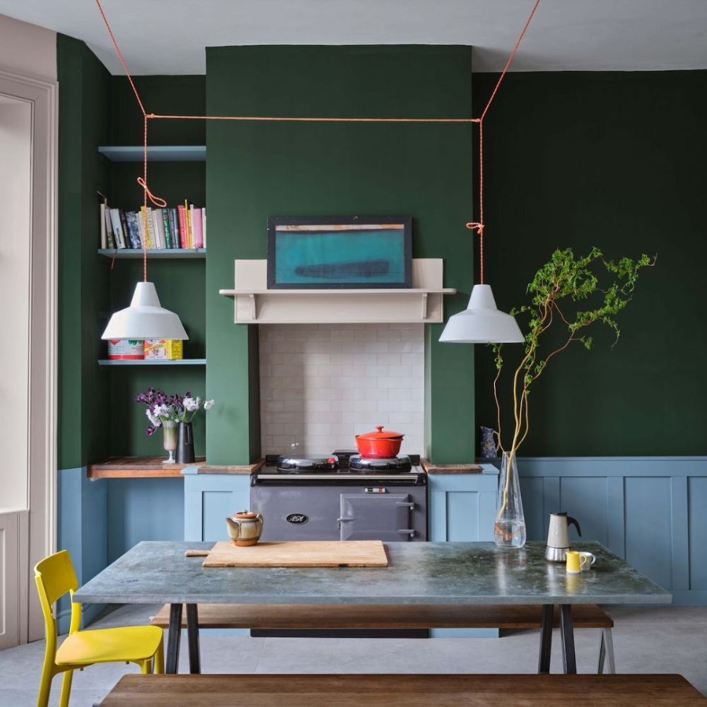 Farrow & Ball Interior Wood and Metal 310 Beverly Flat Eggshell Paint 2.5L Image 4