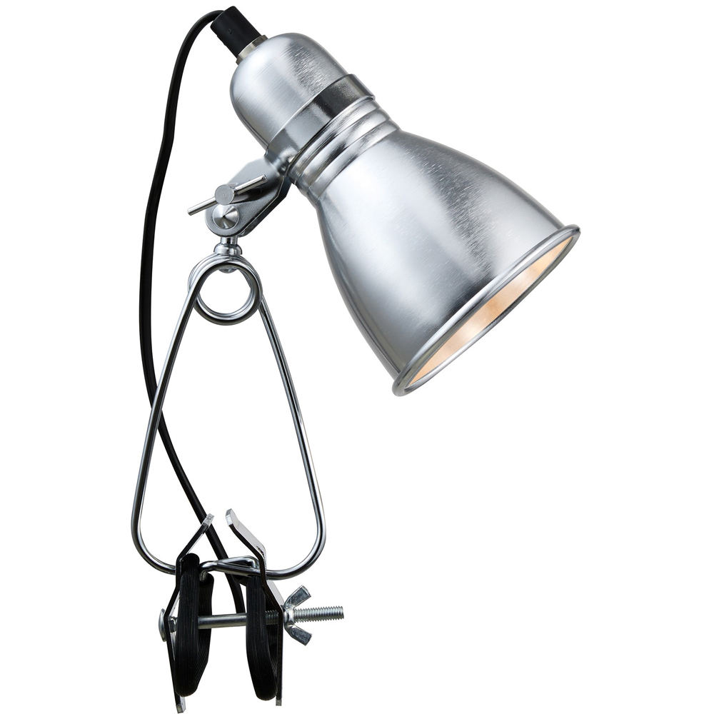 Nordlux Photo Silver Clamp Lamp Image 3