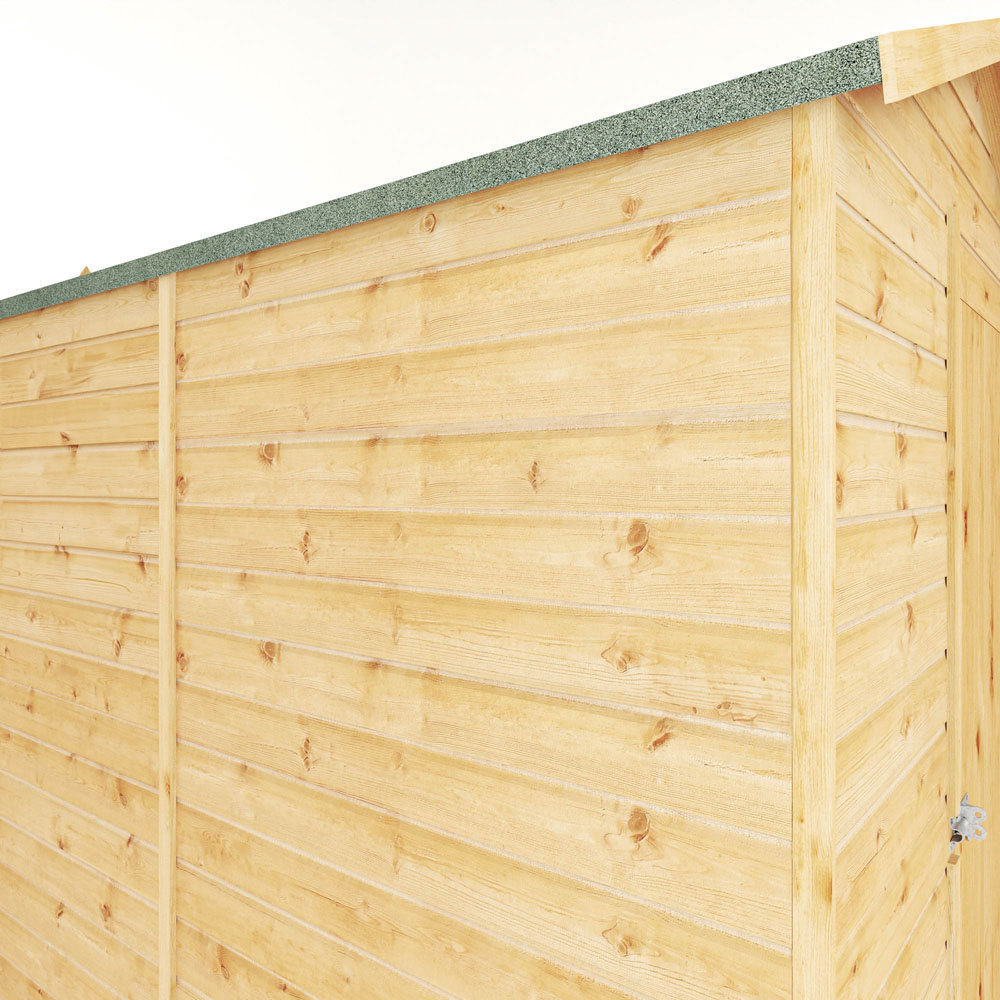 Mercia 10 x 5ft Modular Shiplap Apex Windowless Shed Image 5