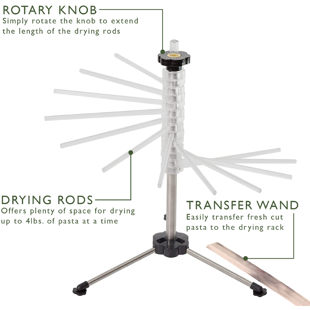 AMOS Spiral Pasta Drying Rack Image 4
