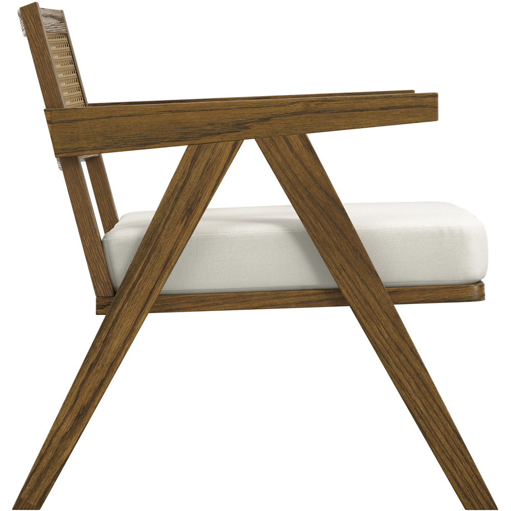 LPD Home Arizona Smoked and Ecru Accent Chair Image 4