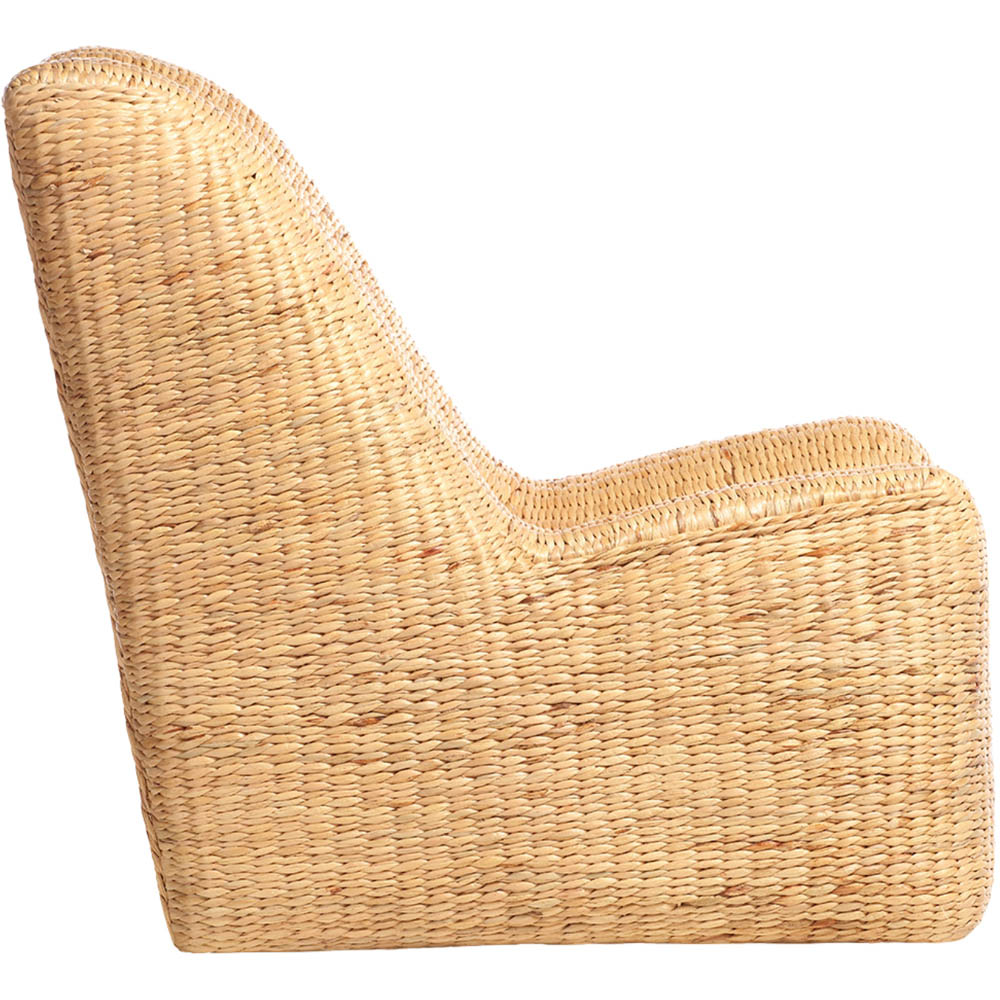 Desser Furniture Danish Rattan Armless Chair Image 4