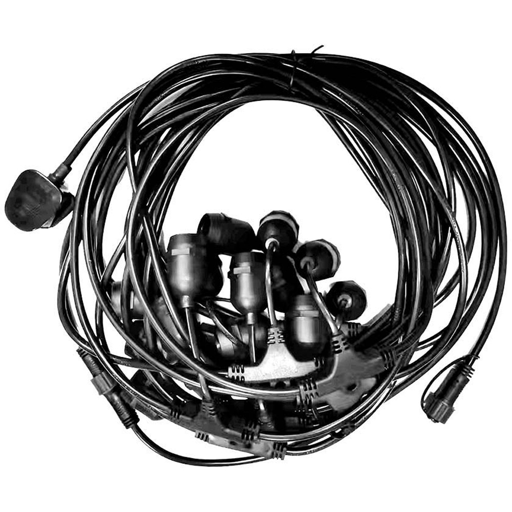 V-TAC 15 Bulb Holder Festoon String Light Image 3