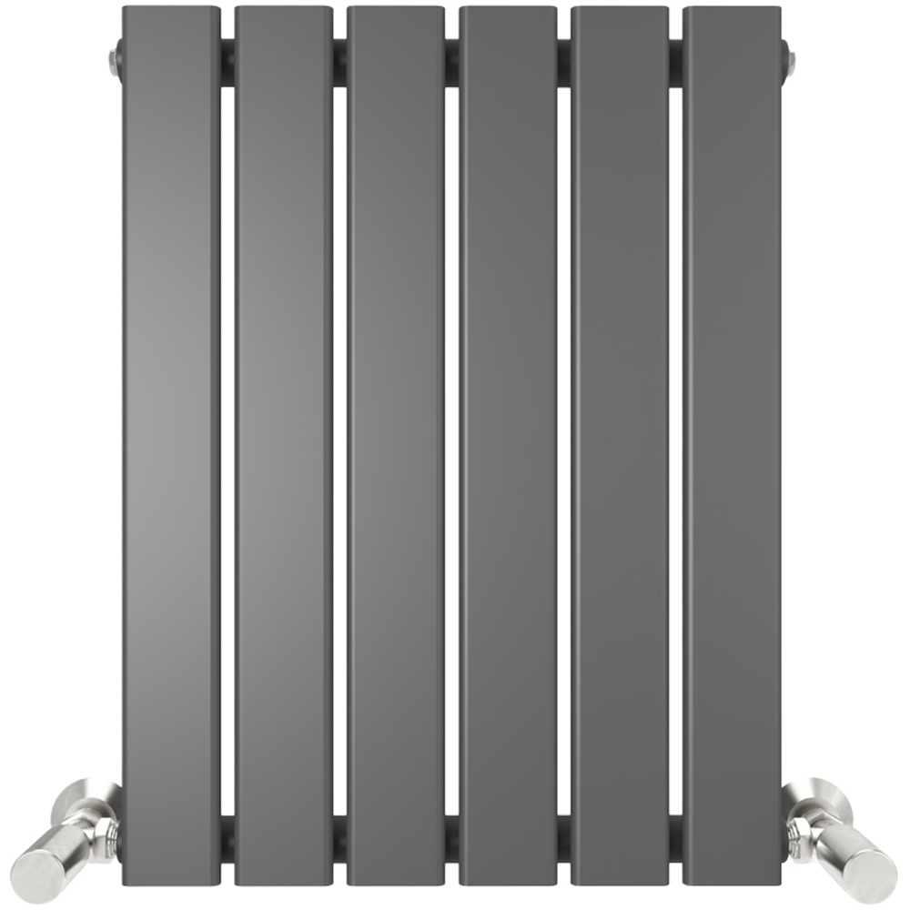 Anthracite 1306 BTU Single Flat Panel Vertical Column Radiator 600 x 408mm Image 3