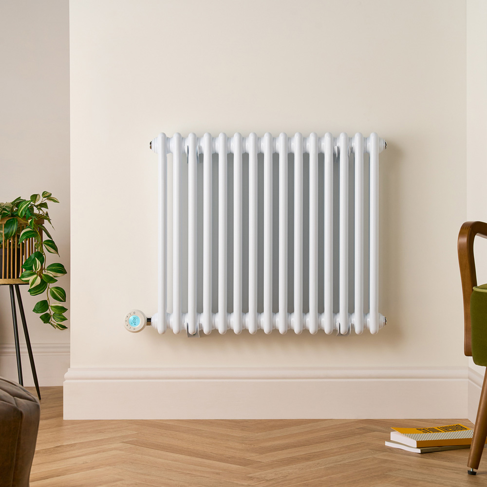 Wite Radiator Eden Arcadia 2047 BTU White Electric Column Radiator 600W 600 x 660mm ...