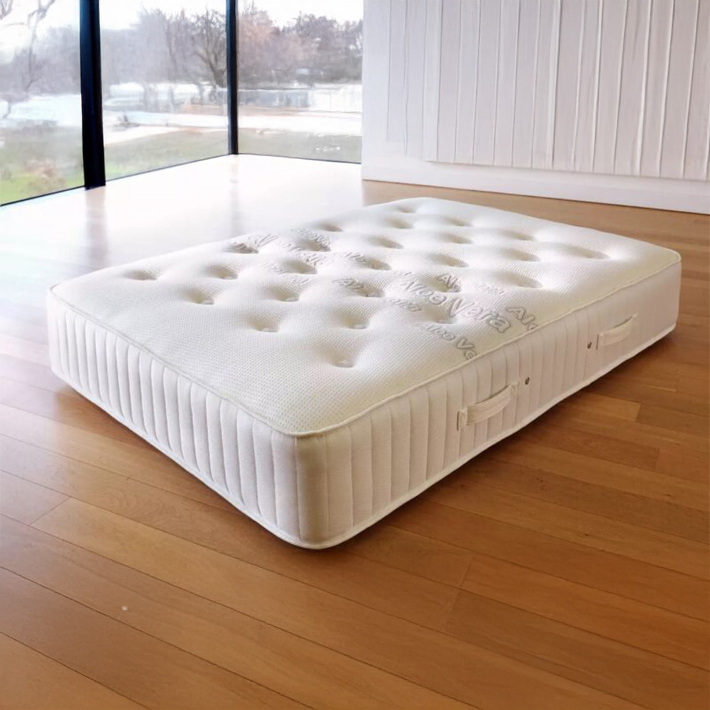 Comfy Living King Size Aloe Vera Pocket Sprung Mattress Image 2