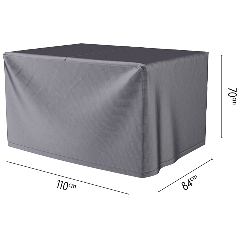 Platinum AeroCover Breathable Outdoor Firetable Cover 110 x 84cm Image 6