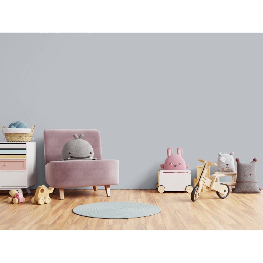 Johnstone's Walls & Ceilings Manhattan Grey Silk Emulsion Paint 2.5L Image 4