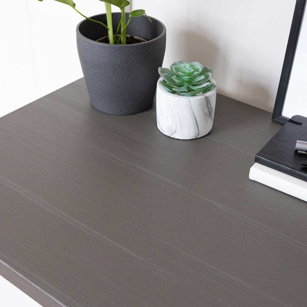 d-c-fix Quadro Dark Grey Sticky Back Plastic Vinyl Wrap Film 67.5cm x 1.5m 6 Pack Image 3