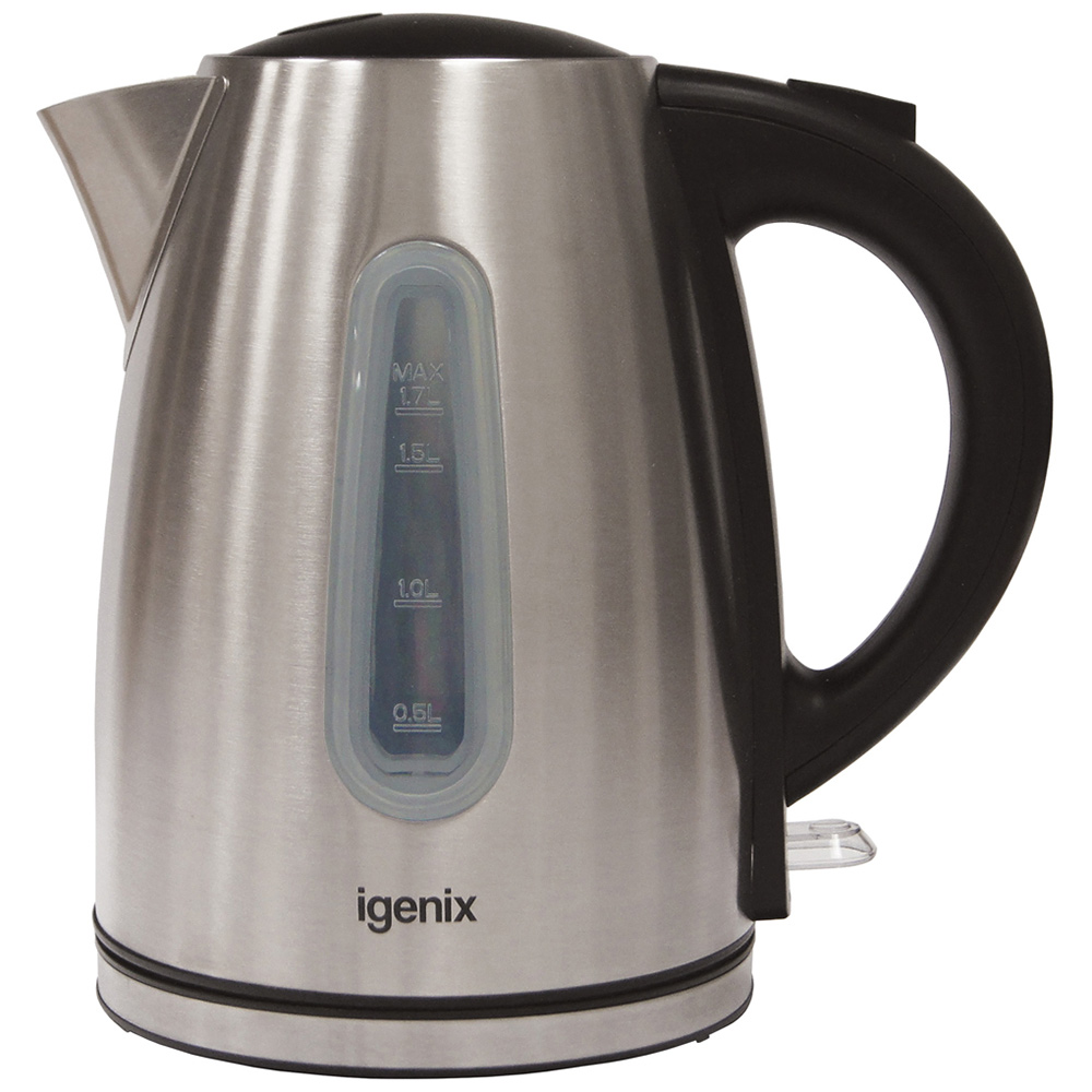 Igenix IG7251 Silver Cordless Kettle 3000W 1.7L Image 1