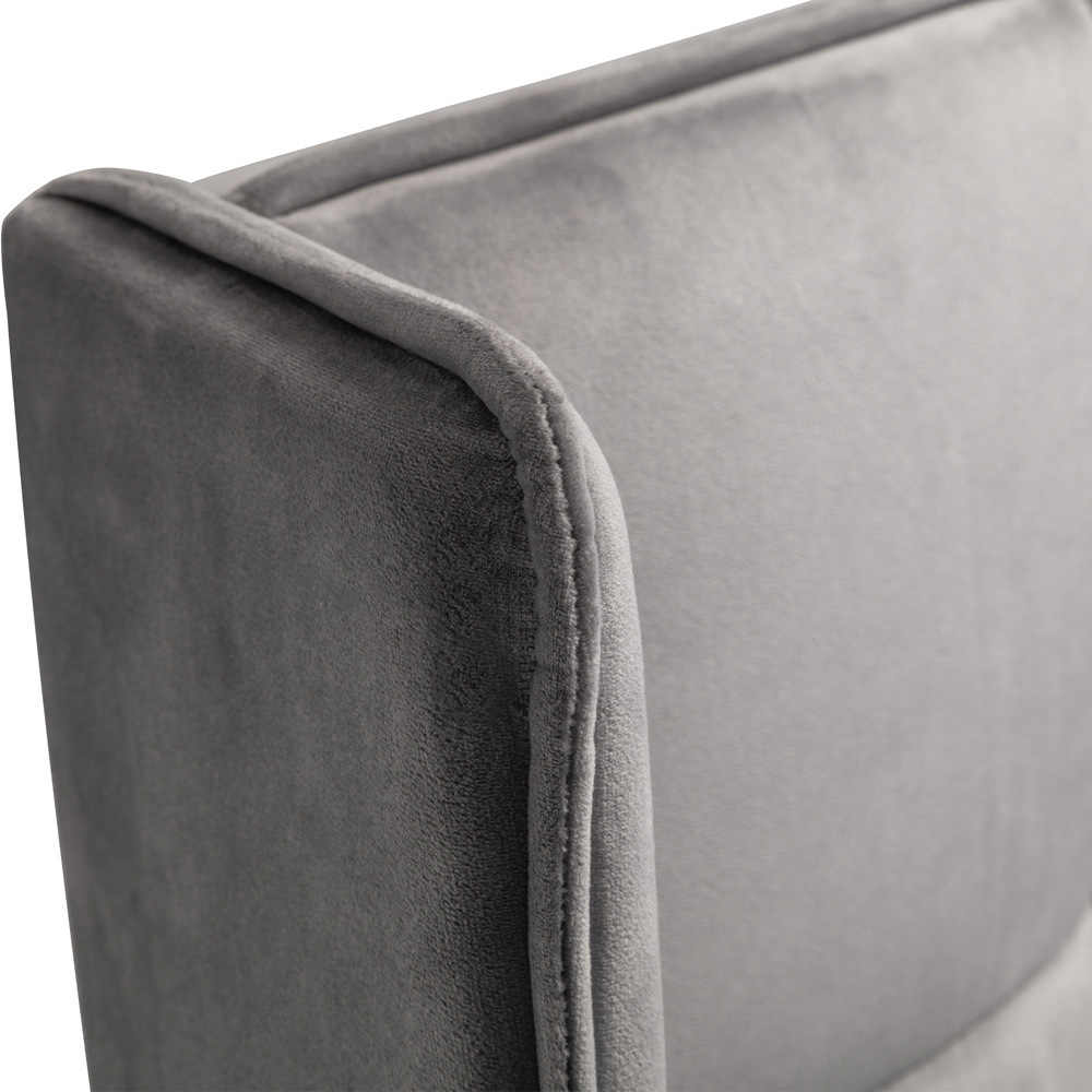 Julian Bowen Gatsby Double Light Grey Ottoman Storage Bed Image 7