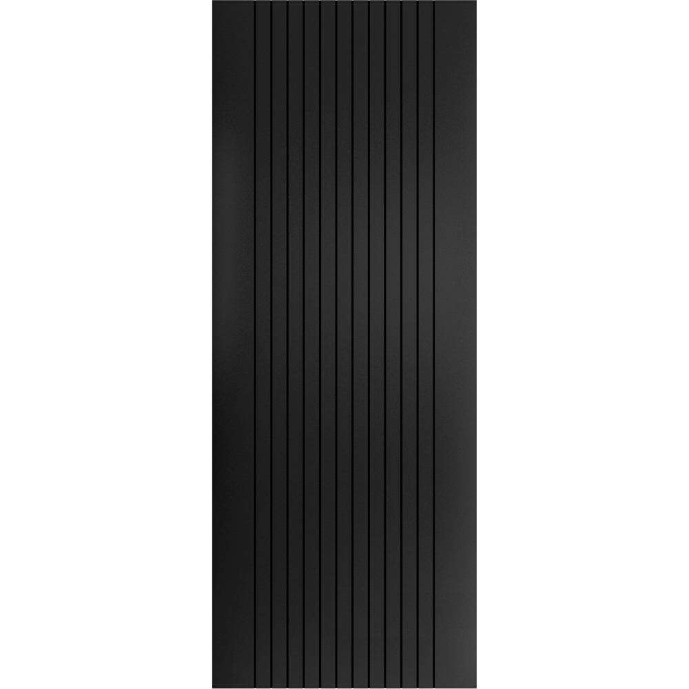 JB Kind Aria Black Laminated Internal Door 1981 x 610mm Image 1