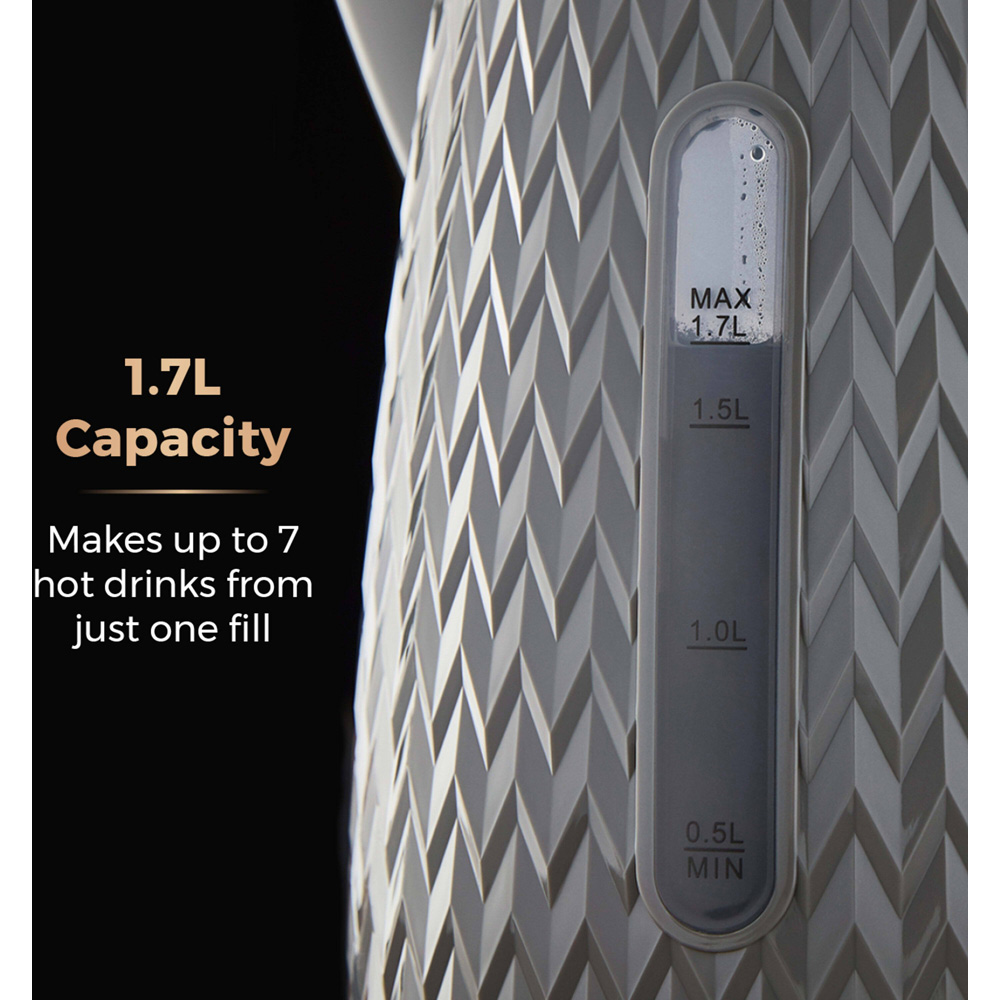 Tower Empire EEJB324 Grey 4 Slice Toaster and 1.7L Kettle Set Image 6