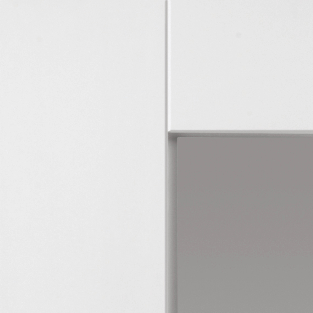 JB Kind Geo Shaker White Primed Glazed Internal Door 1981 x 686mm Image 3