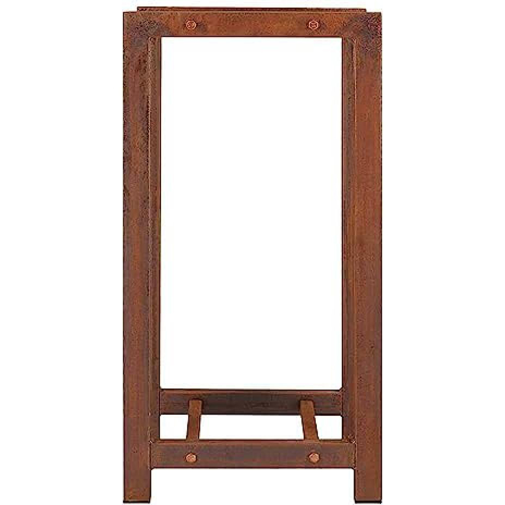 Fallen Fruits Rust Finish Medium Wood Storage Unit Image 3