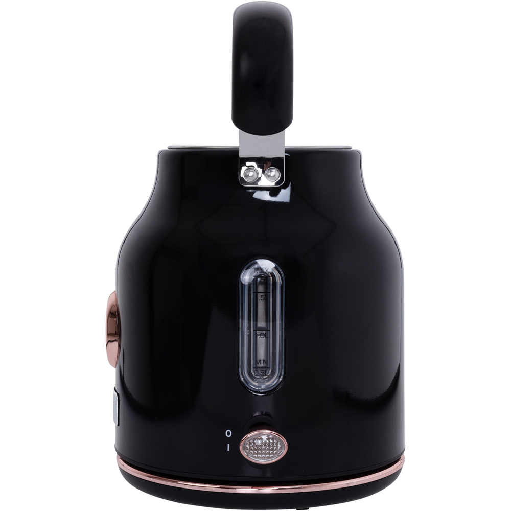 Charles Bentley Black and Rose Gold 1.7L Kettle Image 3