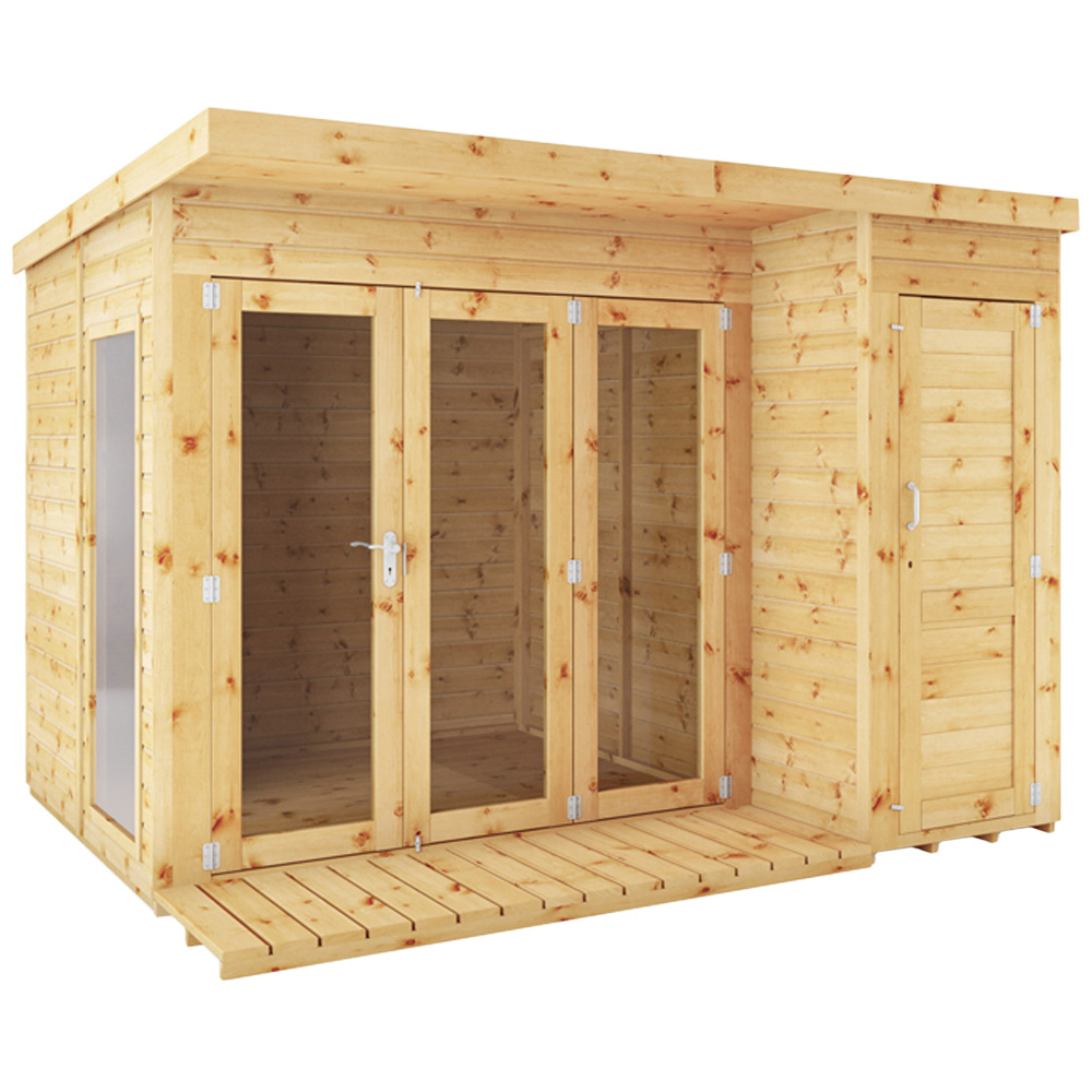 Mercia Summerhouse with Side Shed 10 x 8ft Image 1