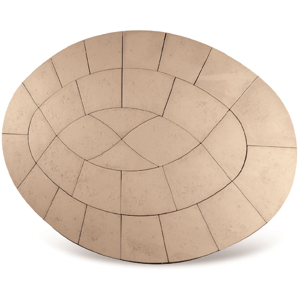 Bowland Stone Baroque Oval Kit Limestone Image 1