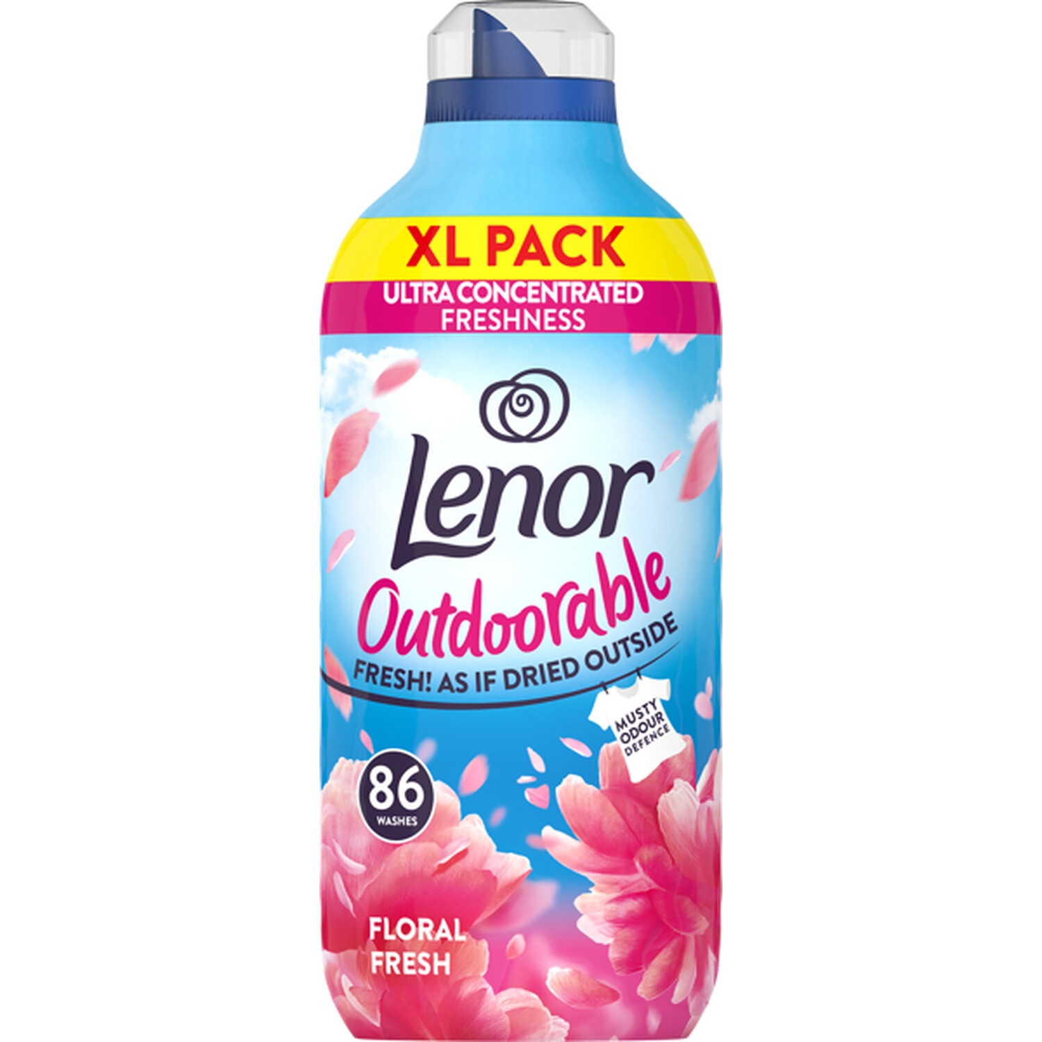 Lenor Outdoorable Fresh Fabric Conditioner - Multicolour / Floral Fresh Image