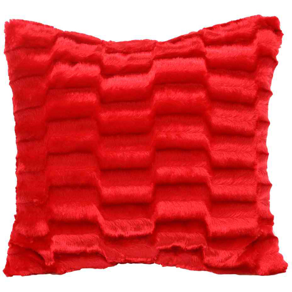Intimates Solace Red Filled Cushion 43 x 43cm 2 Pack Image 1