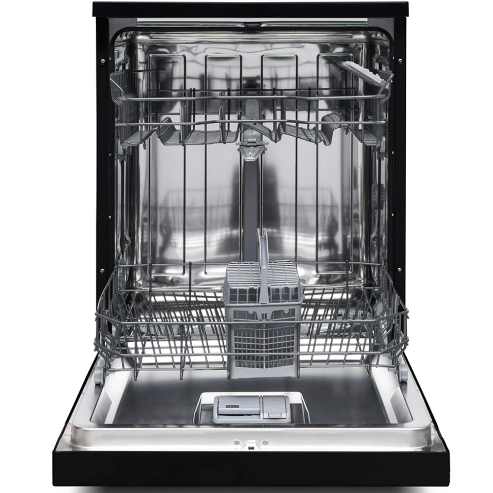 Montpellier MDWD1354K 60cm Black Freestanding Dishwasher Image 3