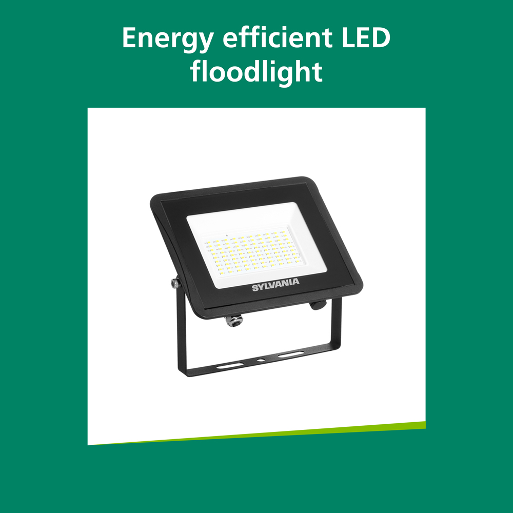 Sylvania SylFlood Black 58W LED Outdoor Floodlight Image 5