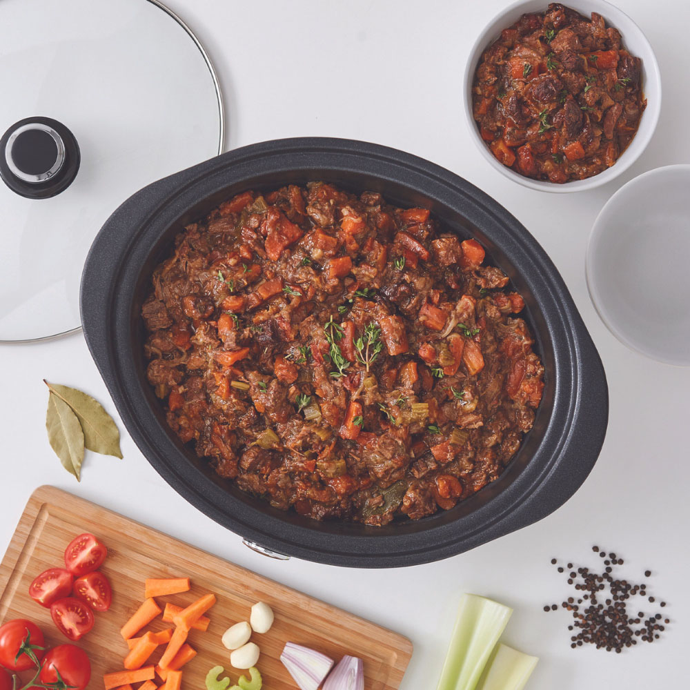 Morphy Richards 638209 Easy Time Black 6.5L Slow Cooker Image 2